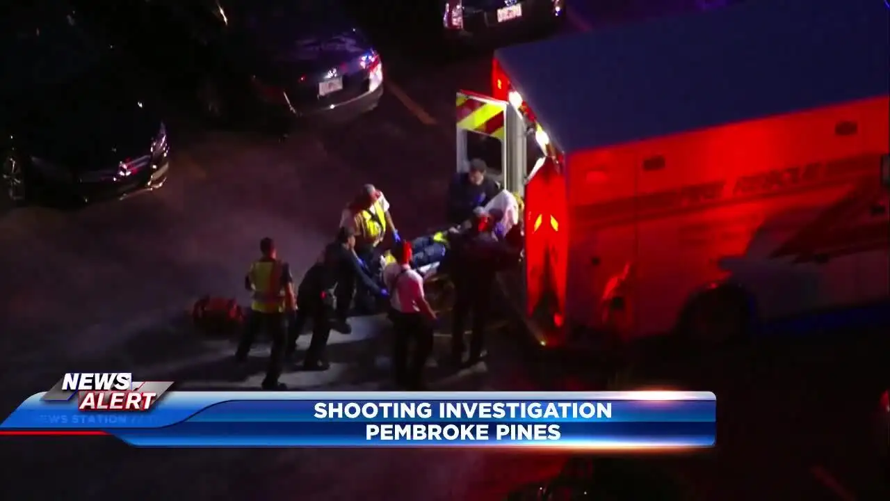 Investigation underway after 1 hospitalized after being shot in Pembroke Pines; suspect in custody